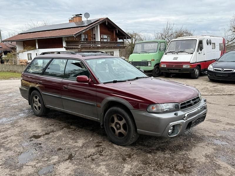 Gebraucht Subaru Outback 150 PS (110 kW) 1997 Rot Kombi