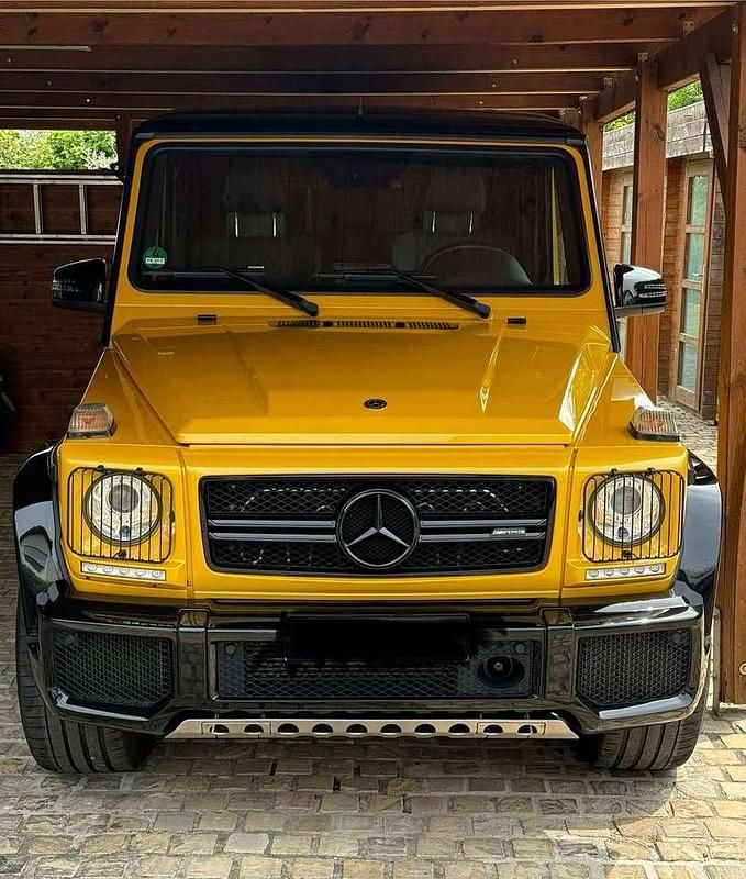 Gelb Gebraucht 2016 Mercedes G63 AMG AMG SUV | 117.500 € - Bild 1/4