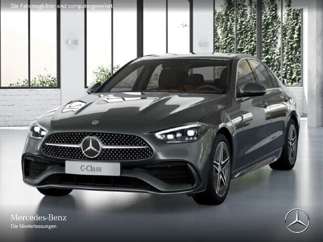 Grau Gebraucht 2022 Mercedes C300 Limousine | 38.890 € (Etwas zu teuer) - Bild 1/4