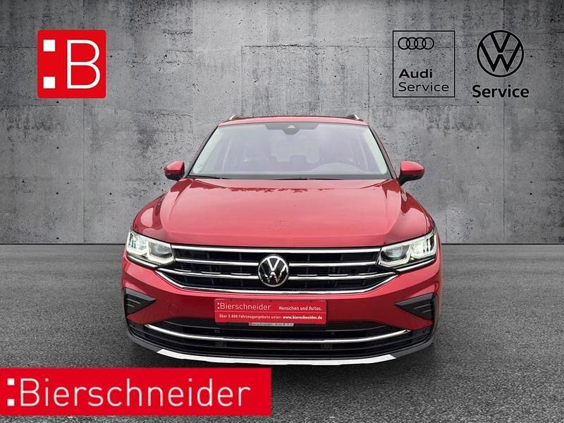 Gebraucht VW Tiguan Elegance 150 PS (110 kW) 2021 Rot SUV