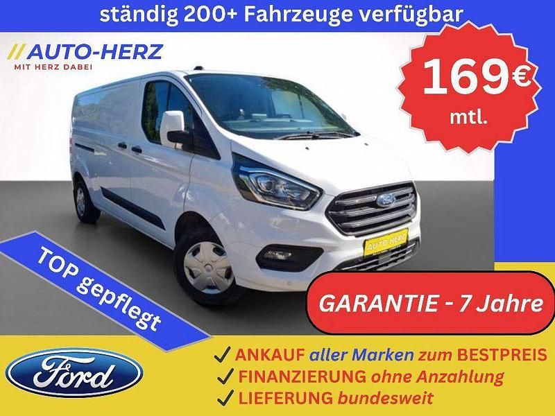 Weiß Gebraucht 2021 Ford Transit Custom Trend Van / Kleinbus | 15.990 € - Bild 1/3