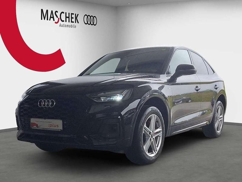 Mythosschwarz metallic Gebraucht 2022 Audi Q5 Sportback S-Line SUV | 39.840 € (Guter Preis) - Bild 1/4