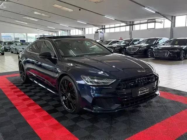 Gebraucht Audi A7 Sportback S-Line 340 PS (250 kW) 2018 Blau Kleinwagen