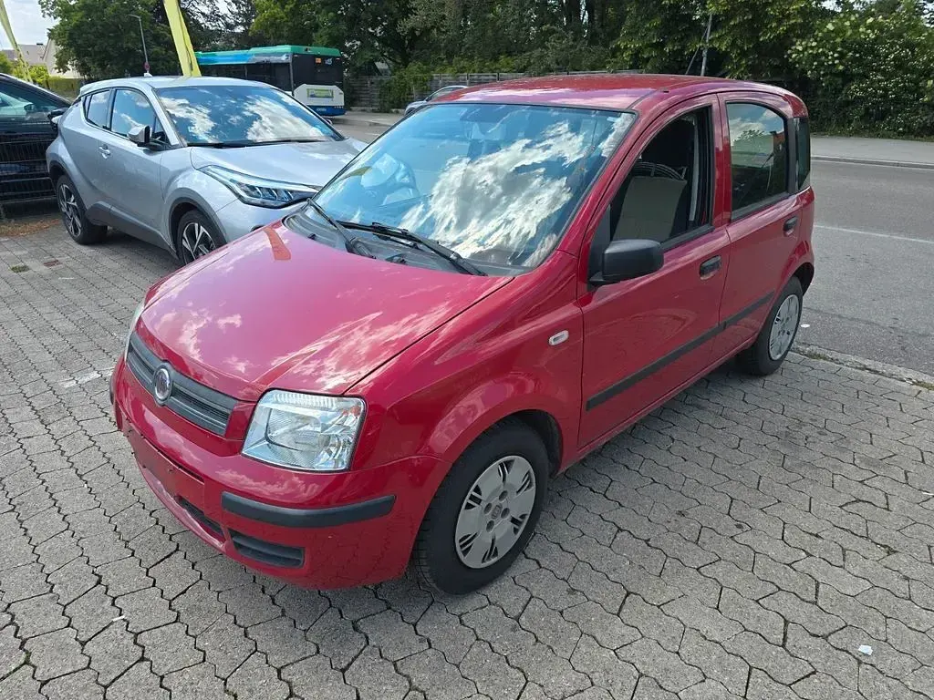 Brugt Fiat Panda Dynamic 60 HK (44 kW) 2008 Rød Hatchback