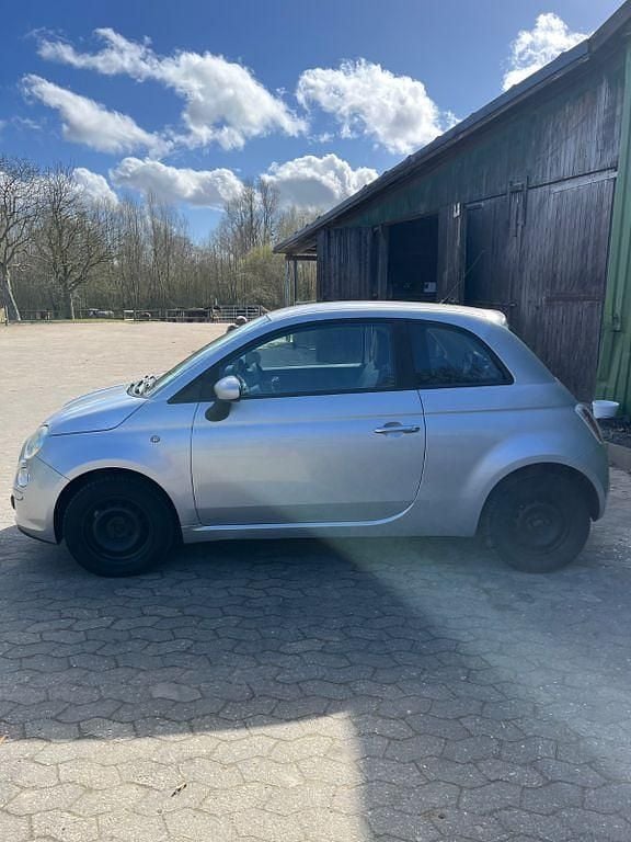Gebraucht Fiat 500 Lounge 69 PS (50 kW) 2009 Silber Cabrio