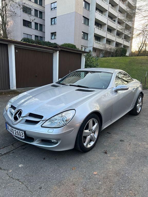 Gebraucht Mercedes SLK350 272 PS (200 kW) 2004 Silber Cabrio