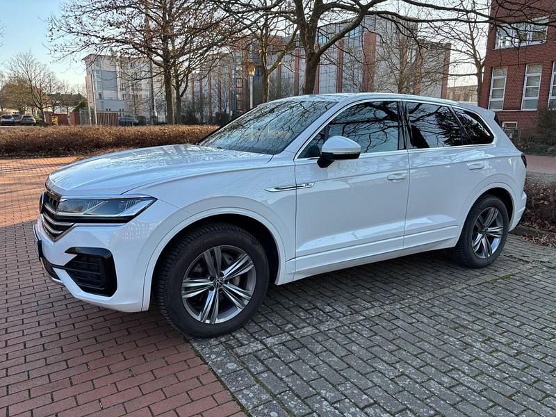 Gebraucht VW Touareg R-line 231 PS (169 kW) 2021 Weiß SUV