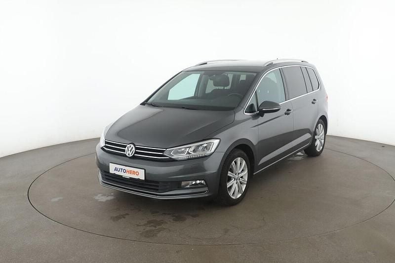Schwarz Gebraucht 2017 VW Touran Highline Van / Kleinbus | 18.670 € (Guter Preis) - Bild 1/3
