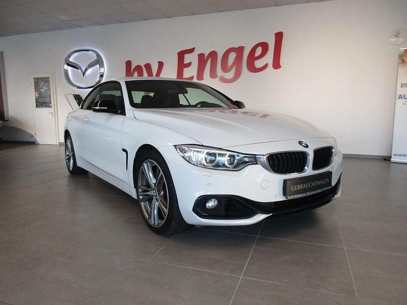 Weiß Gebraucht 2015 BMW 435 Sport Line Cabrio | 24.990 € (Fairer Preis) - Bild 1/4
