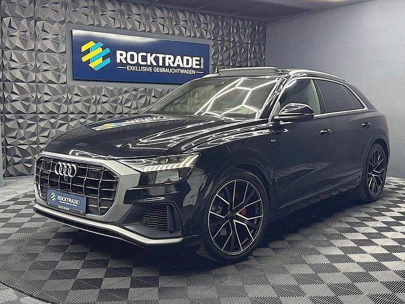 Schwarz Gebraucht 2018 Audi Q8 S-line plus SUV | 53.990 € (Fairer Preis) - Bild 1/3