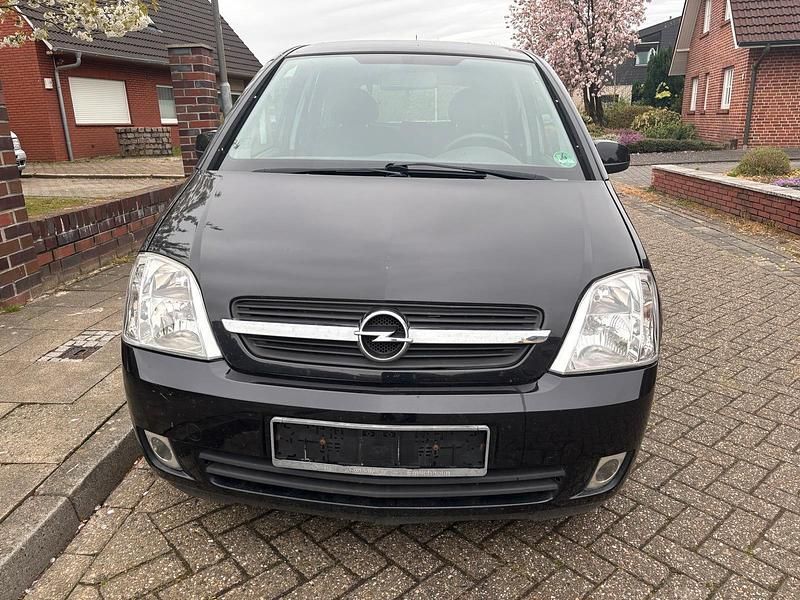 Schwarz Gebraucht 2005 Opel Meriva Van / Kleinbus | 350 € (Superpreis) - Bild 1/4