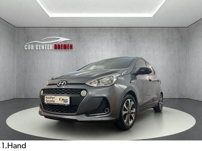 Gebraucht Hyundai i10 Passion Plus 87 PS (63 kW) 2018 Grau Kleinwagen