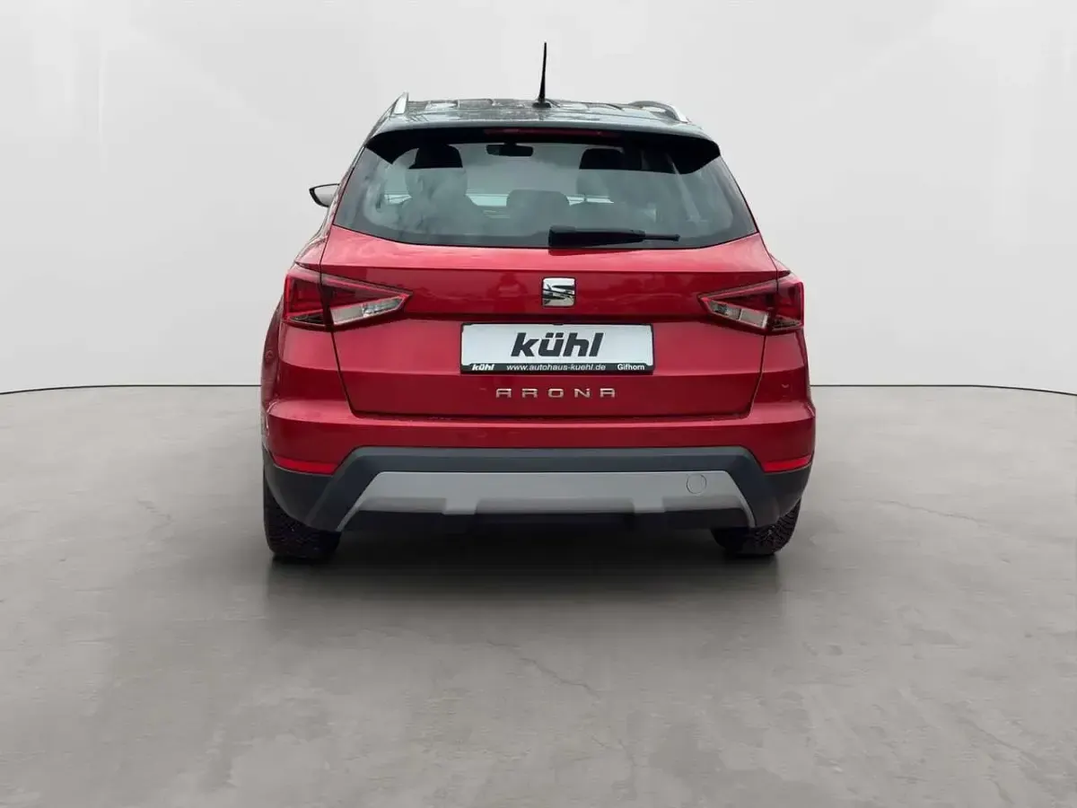 Gebraucht Seat Arona Beats 110 PS (80 kW) 2021 "desire" rot/mitternachtsschwa SUV
