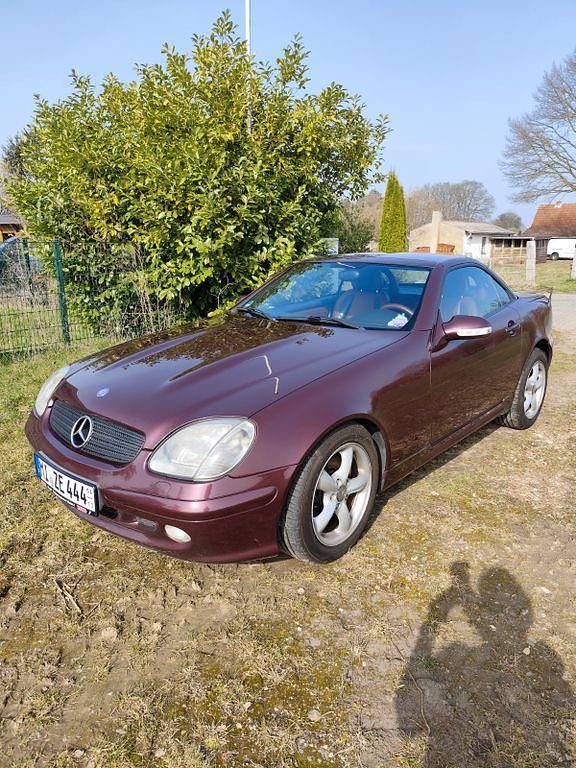 Gebraucht Mercedes SLK320 218 PS (160 kW) 2000 Violet Cabrio