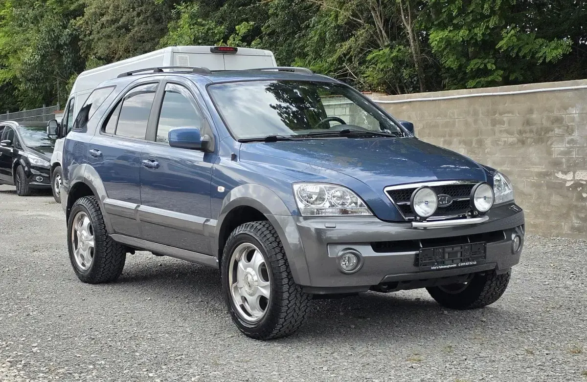 Gebraucht Kia Sorento EX 140 PS (102 kW) 2003 Blau SUV