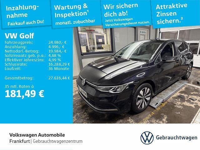 Gebraucht VW Golf VIII Move 150 PS (110 kW) 2024 Schwarz Limousine