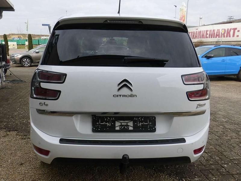 Gebraucht Citroën Grand C4 Picasso Shine 165 PS (121 kW) 2018 Polarweiss /zweis Van / Kleinbus