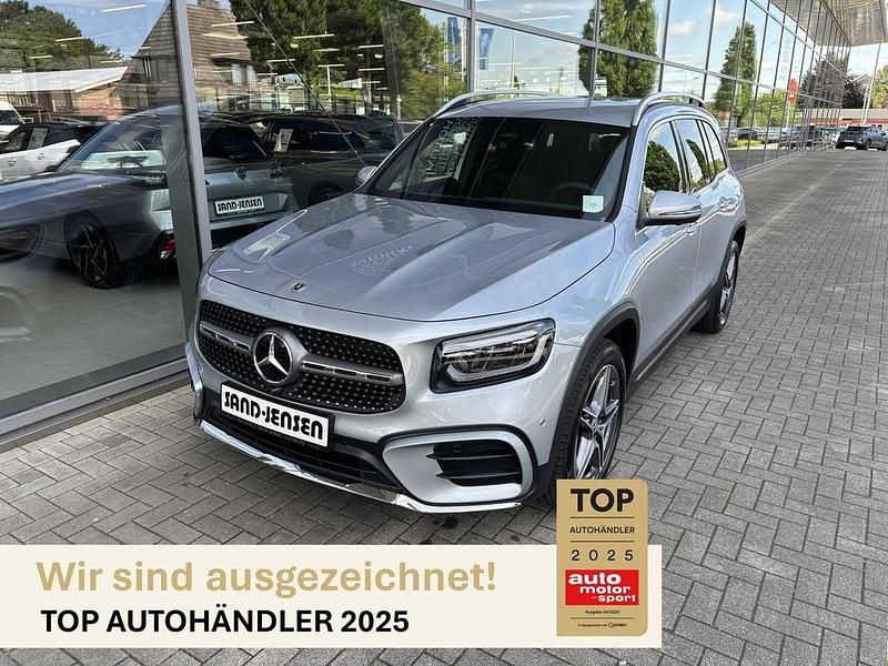 High tech silber metallic Neu 2025 Mercedes GLB200 Advanced Plus SUV | 45.995 € (Fairer Preis) - Bild 1/4