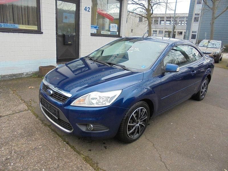 Blau Gebraucht 2009 Ford Focus Cabriolet Cabrio | 1.950 € (Fairer Preis) - Bild 1/4