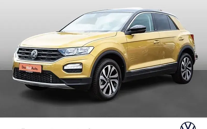 Brugt VW T-Roc Active 150 HK (110 kW) 2021 Gul SUV