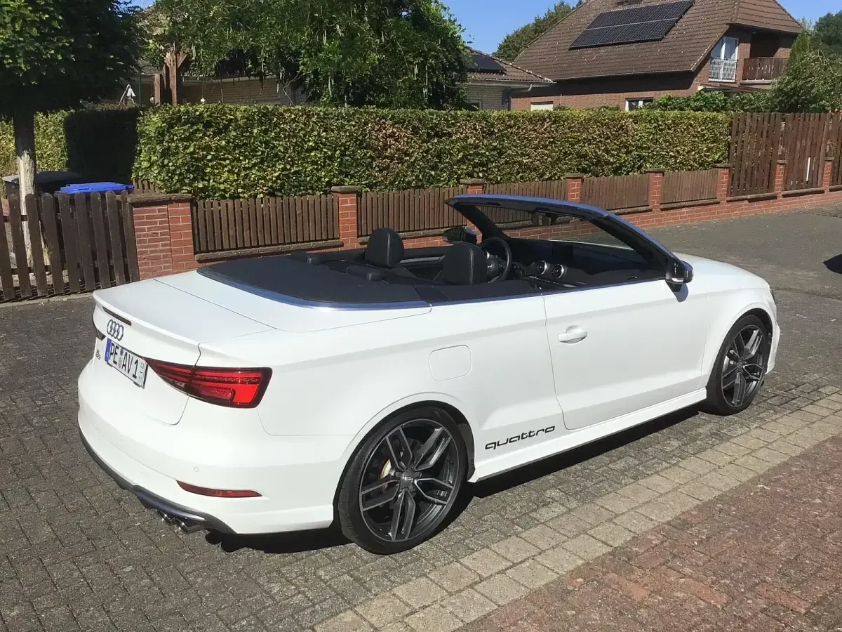 Gebraucht Audi S3 Cabriolet 310 PS (228 kW) 2017 Weiß Cabrio