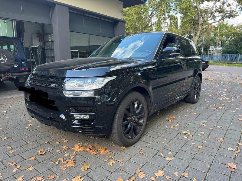 Schwarz Gebraucht 2014 Land Rover Range Rover Sport HSE SUV | 10.900 € (Superpreis) - Bild 1/4