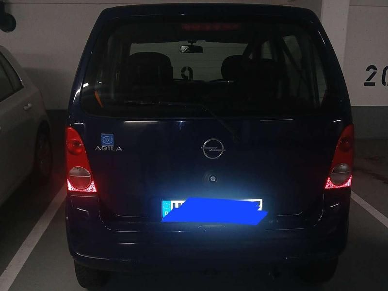 Gebraucht Opel Agila 58 PS (42 kW) 2006 Blau Van / Kleinbus