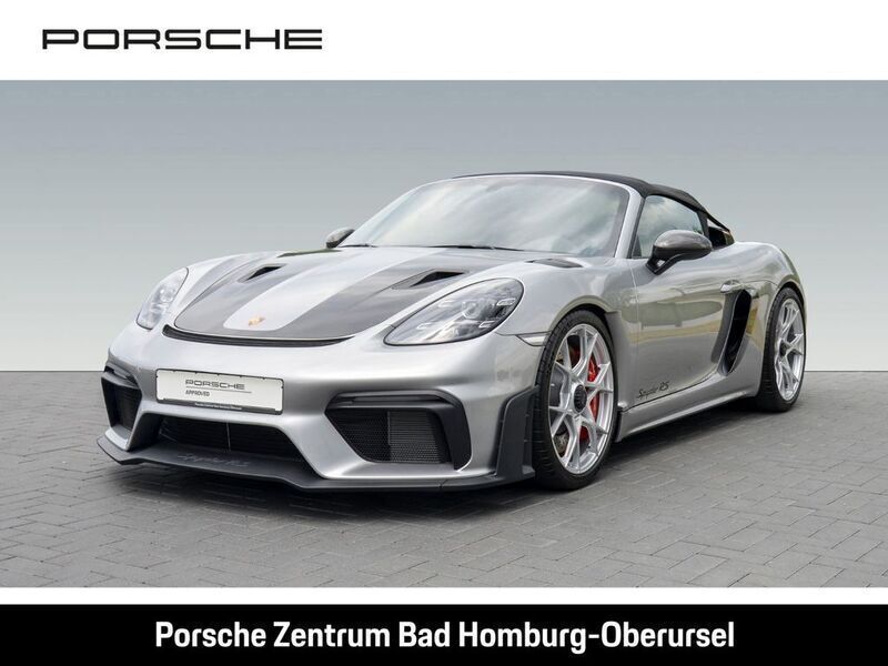 Gtsilbermetallic Neu 2025 Porsche 718 Spyder Sport Cabrio | 188.106 € (Fairer Preis) - Bild 1/4