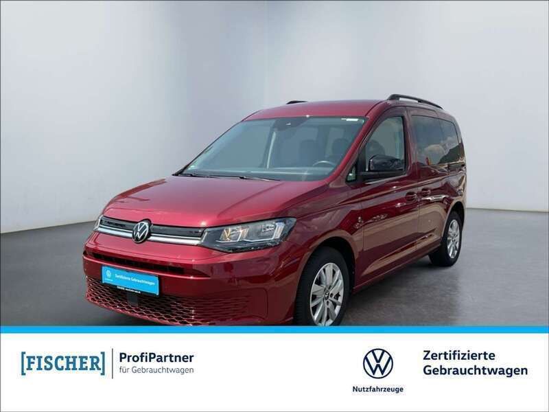 Rot Gebraucht 2024 VW Caddy Life Van / Kleinbus | 29.690 € (Guter Preis) - Bild 1/4