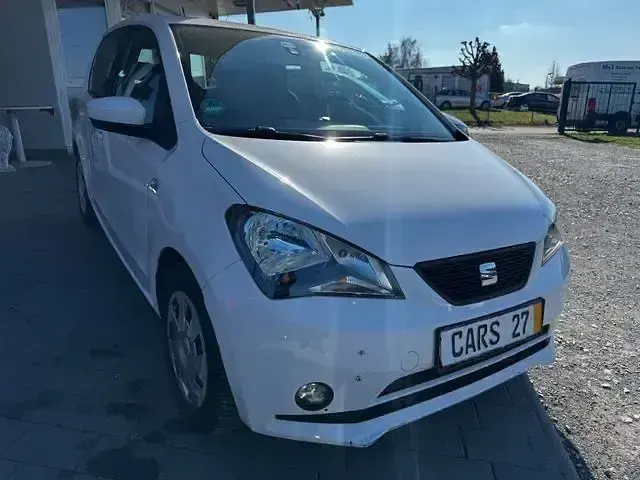 Gebraucht Seat Mii Style 60 PS (44 kW) 2019 "candy" weiss Kleinwagen