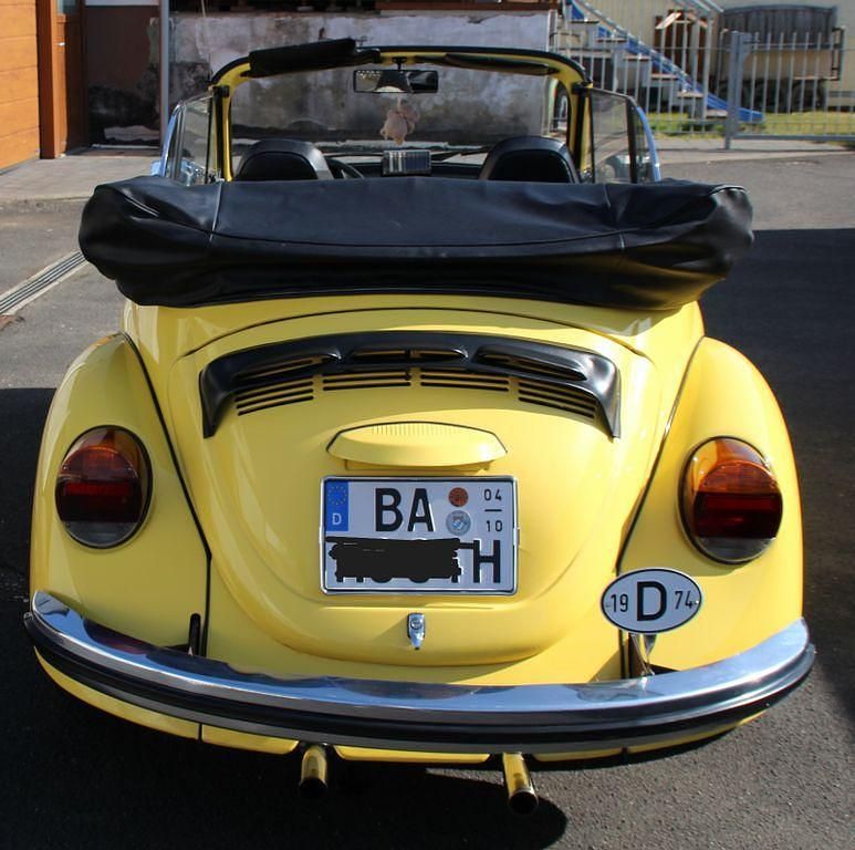 Gebraucht VW Käfer 50 PS (36 kW) 1974 Gelb Cabrio
