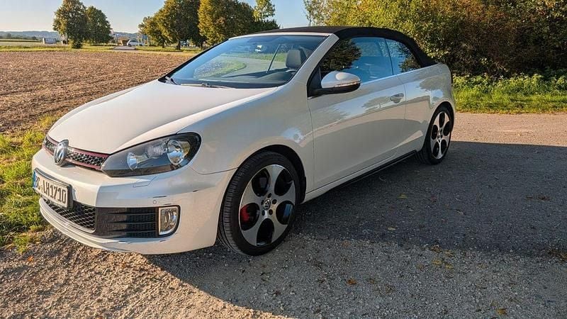 Gebraucht VW Golf Cabriolet GTI 211 PS (155 kW) 2014 Weiß Cabrio