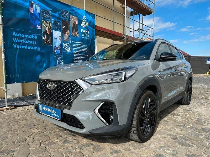 Shadow grey / sol Gebraucht 2020 Hyundai Tucson N Line SUV | 26.900 € (Fairer Preis) - Bild 1/4