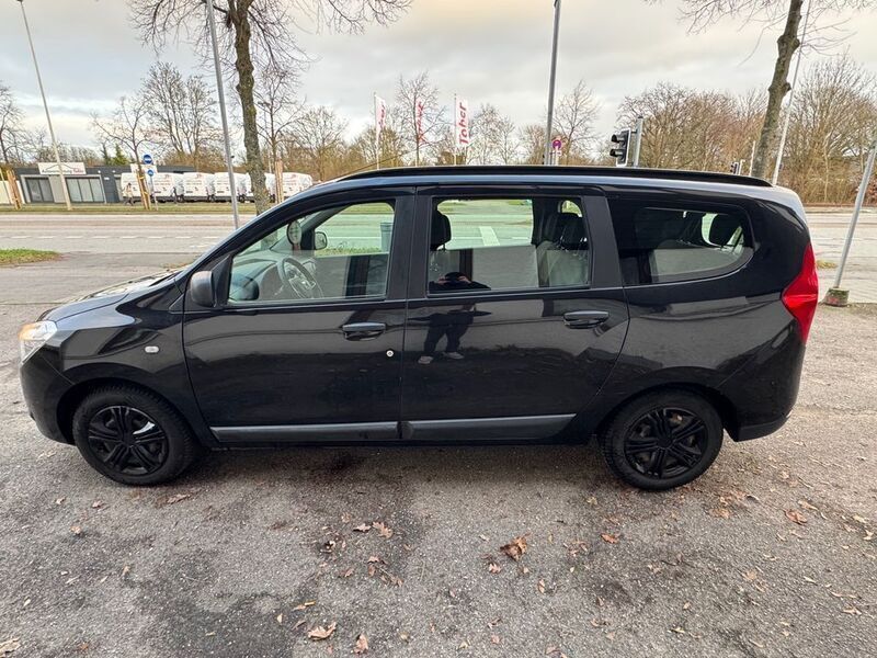 Gebraucht Dacia Lodgy Ambiance 90 PS (66 kW) 2017 Schwarz Van / Kleinbus