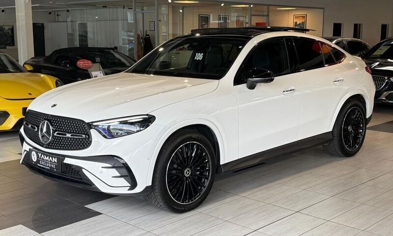 Polarweiss unilack Gebraucht 2024 Mercedes GLC300 Premium Plus Coupé | 69.750 € (Etwas zu teuer) - Bild 1/4