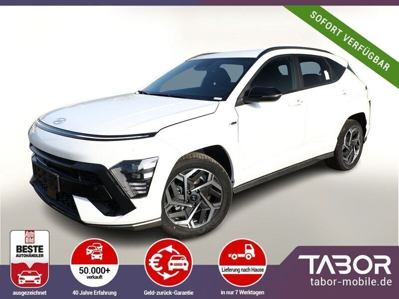 Atlas white Neu 2024 Hyundai Kona N Line SUV | 29.988 € (Guter Preis) - Bild 1/4