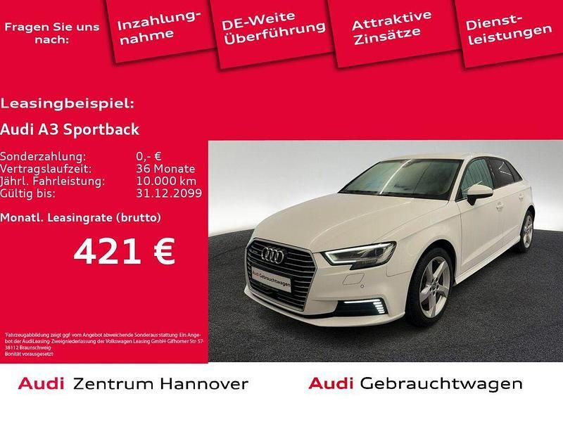 Ibisweiß Gebraucht 2020 Audi A3 Sportback e-tron Sport Kleinwagen | 18.830 € (Guter Preis) - Bild 1/4