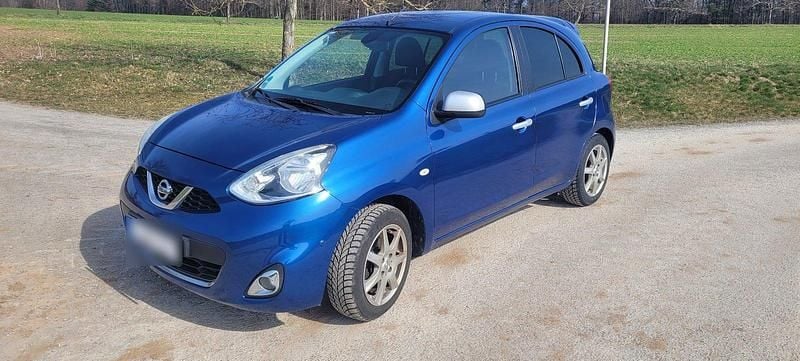 Gebraucht Nissan Micra 98 PS (72 kW) 2016 Blau Kleinwagen