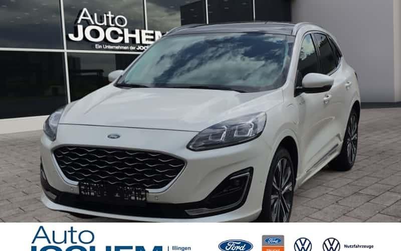 Weiß Gebraucht 2022 Ford Kuga Vignale SUV | 28.444 € (Etwas zu teuer) - Bild 1/4