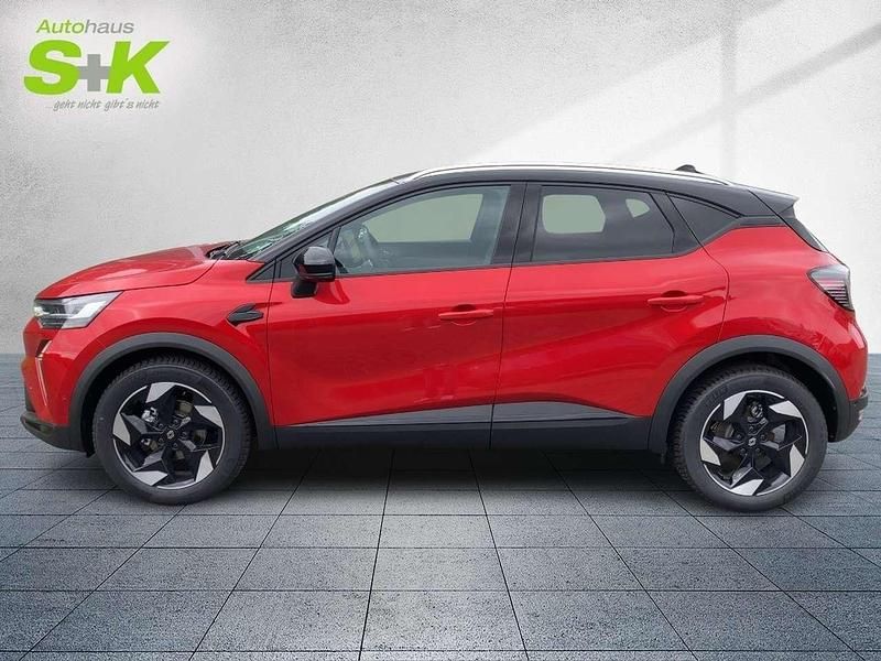 Gebraucht Renault Captur Techno 91 PS (66 kW) 2025 Dezirrot metallic, black pearlschwarz metallic (rot) SUV