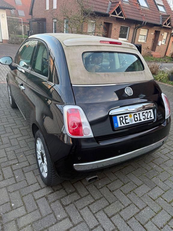 Gebraucht Fiat 500C 69 PS (50 kW) 2012 Schwarz Cabrio