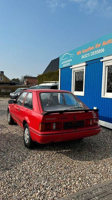 Gebraucht Ford Escort 60 PS (44 kW) 1987 Rot