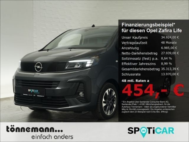 Grau Gebraucht 2024 Opel Zafira Life Edition Van | 34.924 € - Bild 1/3
