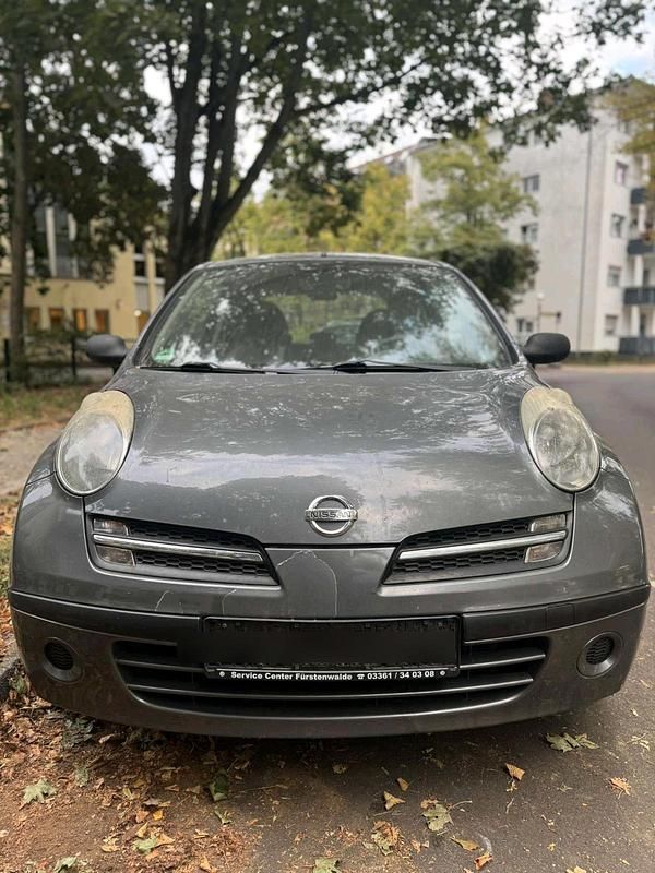 Grau Gebraucht 2008 Nissan Micra Kleinwagen | 1.650 € (Fairer Preis) - Bild 1/4