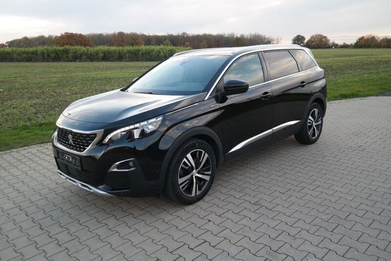 Gebraucht Peugeot 5008 GT-line 131 PS (96 kW) 2020 Lackierung schwarz perla nera/ SUV