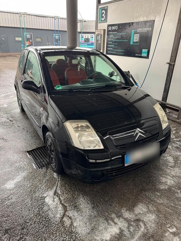 Schwarz Gebraucht 2004 Citroën C2 Kleinwagen | 350 € (Fairer Preis) - Bild 1/4