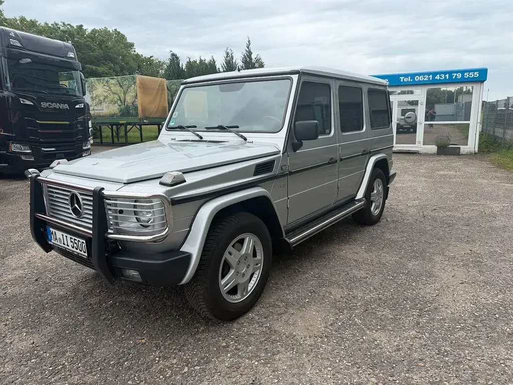 Gebraucht Mercedes G500 296 PS (217 kW) 1998 Silber SUV