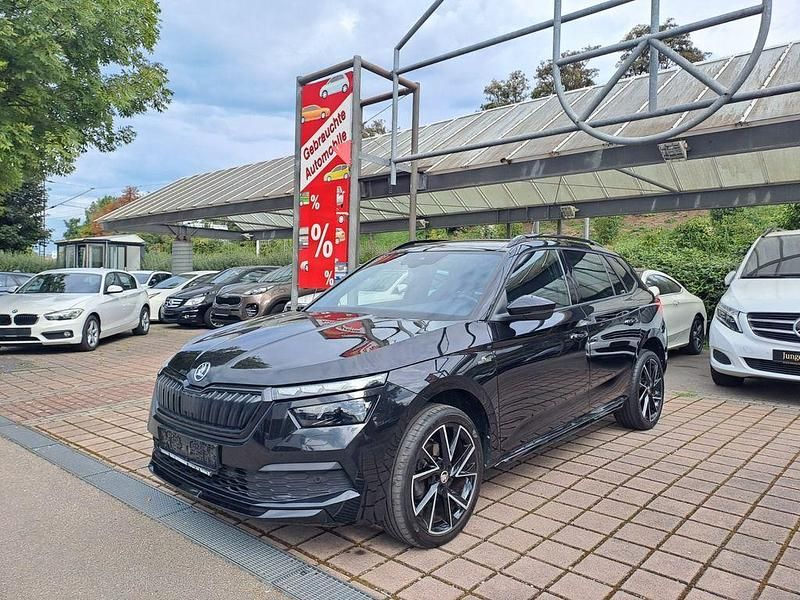 Schwarz Gebraucht 2022 Skoda Kamiq Monte Carlo SUV | 20.950 € (Superpreis) - Bild 1/4