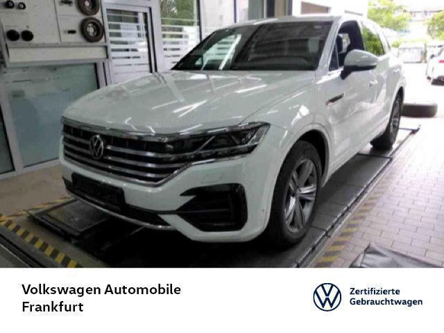 Pure white Gebraucht 2022 VW Touareg R-line SUV | 44.980 € (Fairer Preis) - Bild 1/4