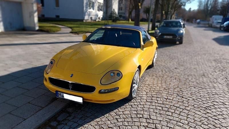 Gebraucht Maserati Spyder 390 PS (286 kW) 2002 Gelb Cabrio